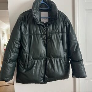 NVLT Dark Green Puffer Jacket